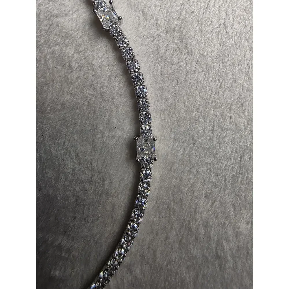 0.83CTW 3.6mm Moissanite Tennis Bracelet 7-8